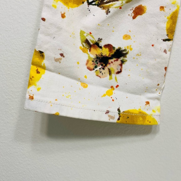 Anthropologie Pilcro and the Letterpress  high rise bootcut lemon print jeans - Picture 4 of 8